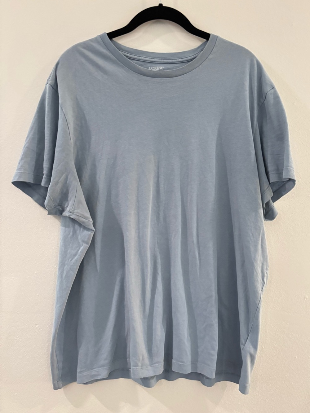 J. Crew Light Blue Short Sleeve Crewneck Tee